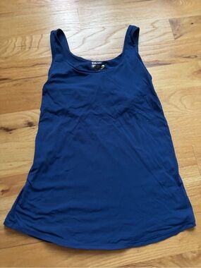 Lilly Pulitzer Navy Scoop Neck Tank -